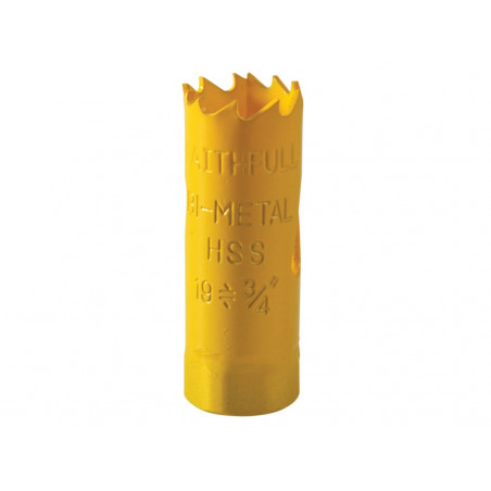Bi-Metal Cobalt Holesaw 19mm