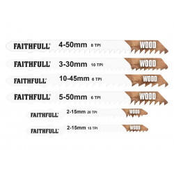 Jigsaw Blade Set of 10 Assorted