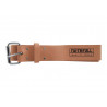 Heavy-Duty Leather Belt 45mm Wide Tan