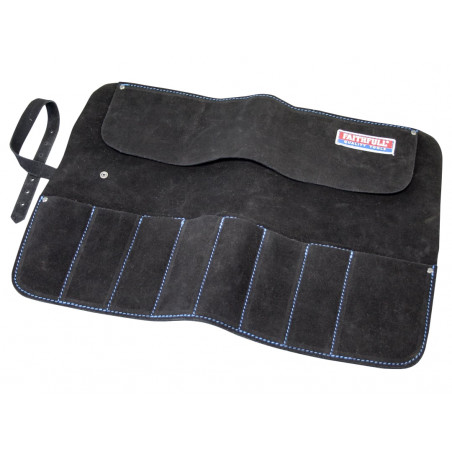 8 Pocket Leather Chisel Roll