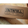 Heavy-Duty Leather Belt 45mm Wide Tan