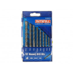 Standard Masonry Drill Set, 8 Piece