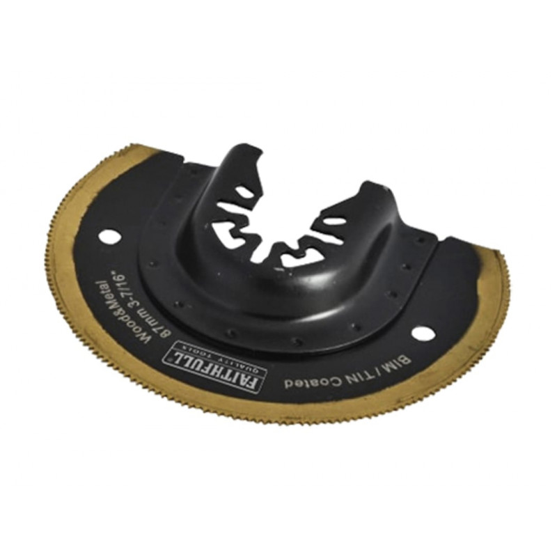 Multi-Functional Tool Bi-Metal Radial Saw TiN Coated Blade 87mm Multi-Functional Tool Bi-Metal Radial Saw TiN Coated Blade 87mm