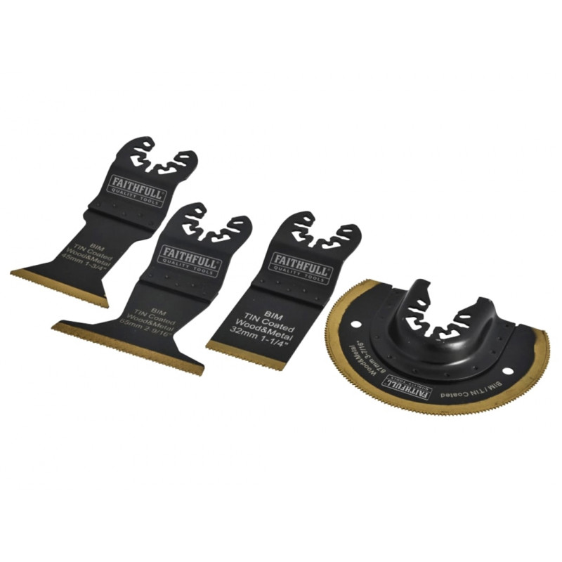 Multi-Function Titanium Blade Set 4 Piece Multi-Function Titanium Blade Set 4 Piece
