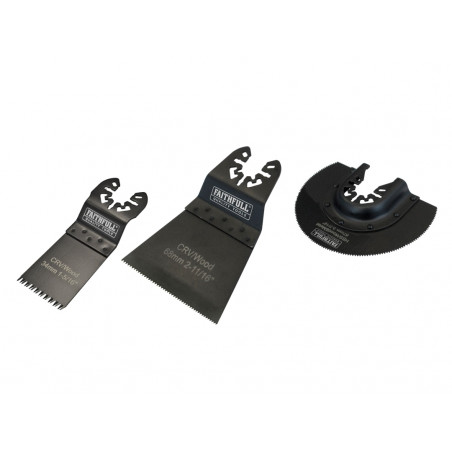 Multi-Function Tool Blade Set, 3 Piece