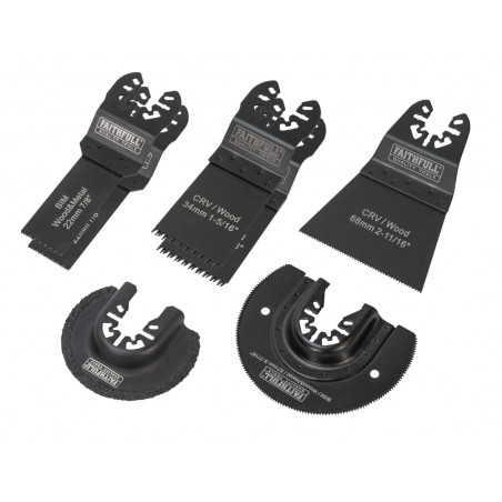 Multi-Function Tool Blade Set, 7 Piece