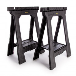 Stanley STST1-70355 Junior Folding Sawhorse (Twin Pack)