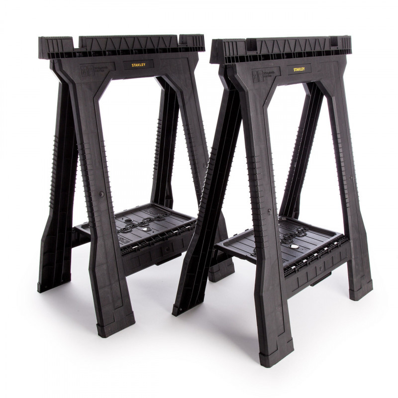 Stanley STST1-70355 Junior Folding Sawhorse (Twin Pack) Stanley STST1-70355 Junior Folding Sawhorse (Twin Pack)