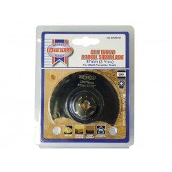 Multi-Functional Tool CrV Radial Blade Wood Wavy Set 87mm