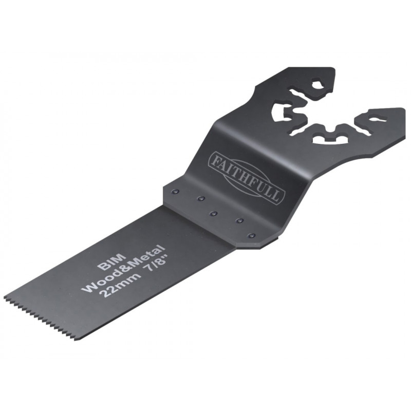 Multi-Functional Tool Flush Cut Wood/Bi-Metal Blade 22mm (Pack 5) Multi-Functional Tool Flush Cut Wood/Bi-Metal Blade 22mm (Pack 5)