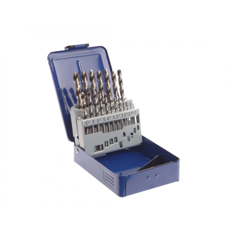 HSS Drill Bit Set of 19 M2 1 - 10mm & Case HSS Drill Bit Set of 19 M2 1 - 10mm & Case