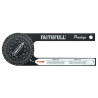 Prestige Mitre Saw Protractor Black Aluminium