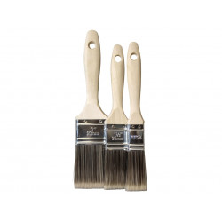 Tradesman Synthetic Paint Brush Set, 3 Piece