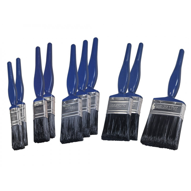 Utility Paint Brush Set, 10 Piece Utility Paint Brush Set, 10 Piece