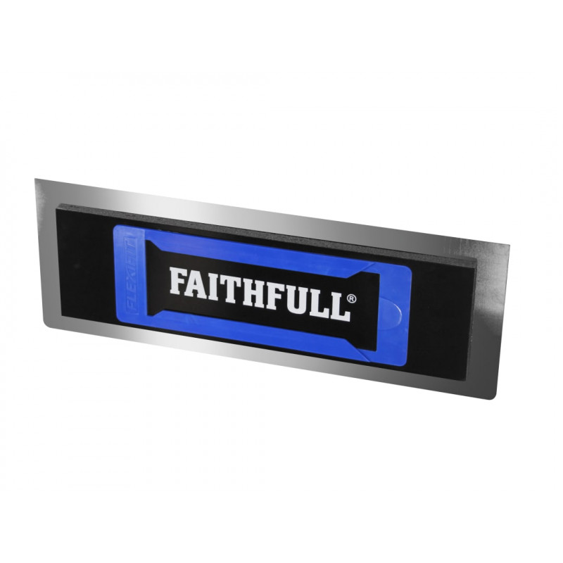 Stainless Steel Flexifit Trowel with Foam 14in Stainless Steel Flexifit Trowel with Foam 14in