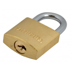 Brass Padlock 25mm 3 Keys