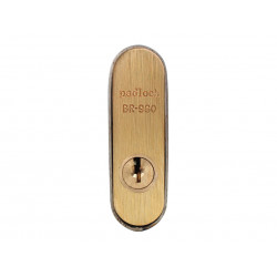 Brass Shutter Padlock 80mm