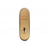 Brass Shutter Padlock 80mm