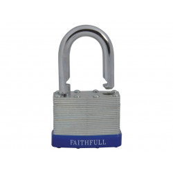 Laminated Steel Padlock 50mm 3 Keys