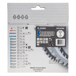 Makita B-32960 SPECIALIZED Circular Saw Blade for Wood 165 × 20mm × 40T