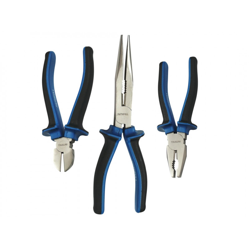 Handyman Pliers Set, 3 Piece Handyman Pliers Set, 3 Piece