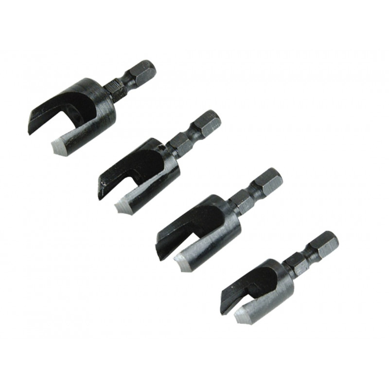 Plug Cutter Set of 4 No.6-12 Plug Cutter Set of 4 No.6-12