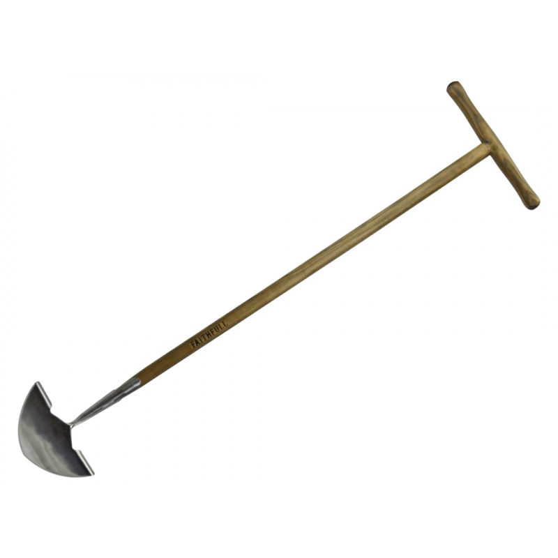 Prestige Stainless Steel Edging Iron Ash Handle Prestige Stainless Steel Edging Iron Ash Handle