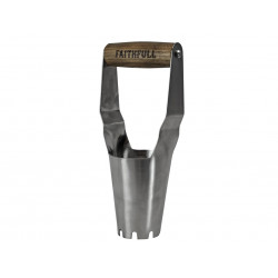 Prestige Stainless Steel Bulb Planter Ash Handle