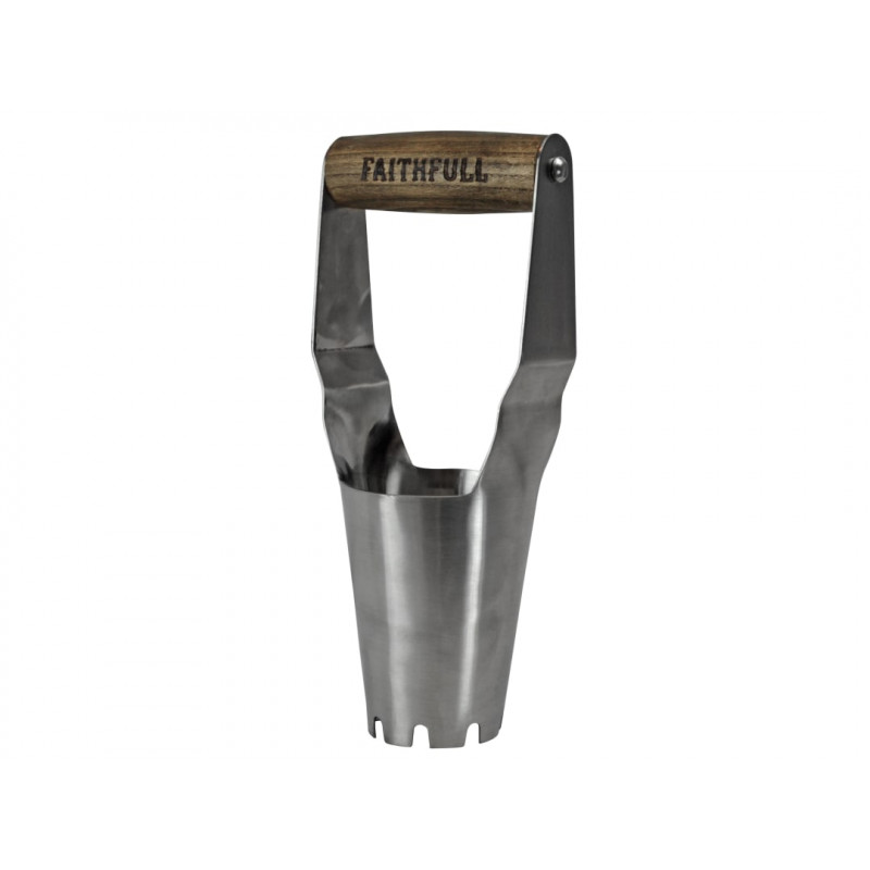 Prestige Stainless Steel Bulb Planter Ash Handle Prestige Stainless Steel Bulb Planter Ash Handle