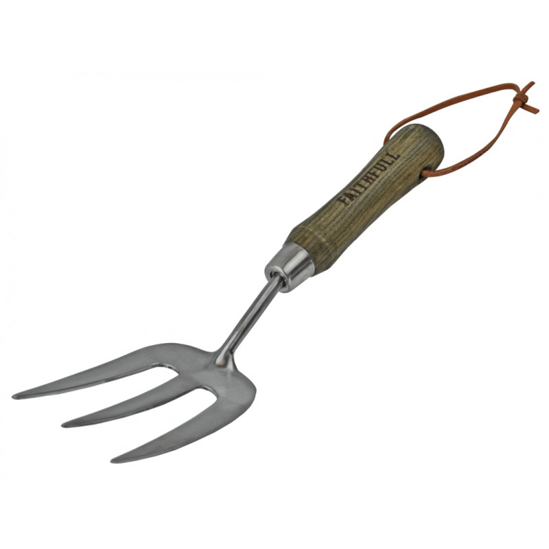 Prestige Stainless Steel Hand Fork Ash Handle Prestige Stainless Steel Hand Fork Ash Handle
