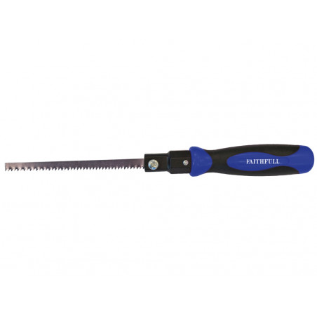 Soft Grip Padsaw Handle with Blades