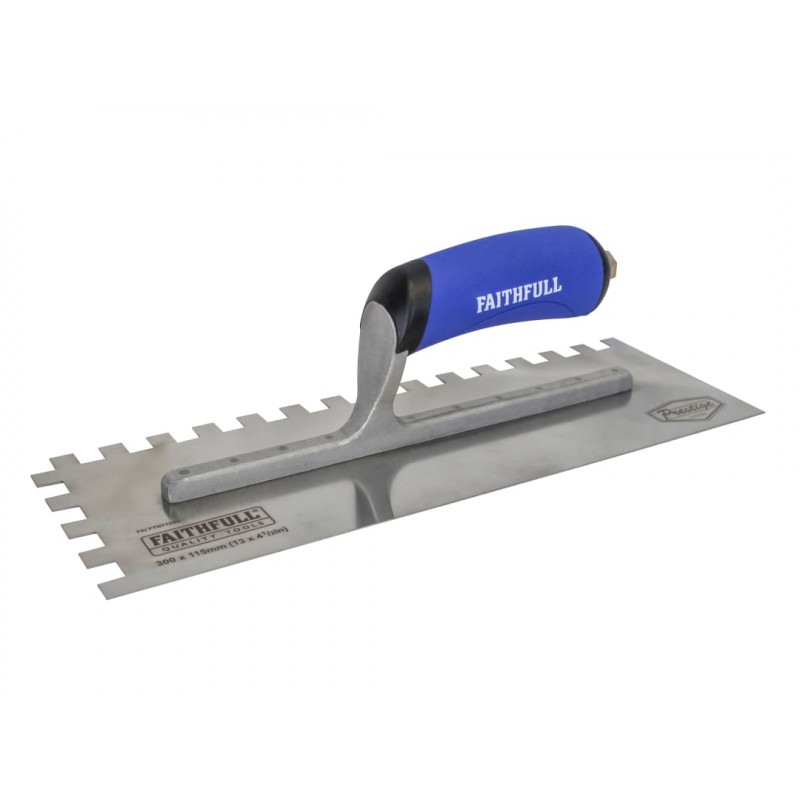 Prestige Notched Trowel 330 x 115mm (13 x 4.1/2in) 10mm Notch Prestige Notched Trowel 330 x 115mm (13 x 4.1/2in) 10mm Notch