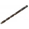 HSSE M35 Cobalt Quick-Change Impact Drill Bit 6.0mm OL:109mm WL:57mm