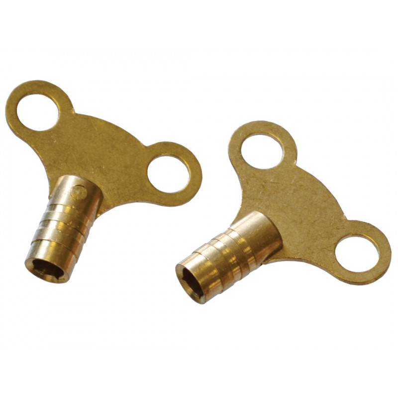 Radiator Keys - Brass (Pack of 2) Radiator Keys - Brass (Pack of 2)