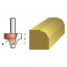 Router Bit TCT Ovolo 13.3mm 1/4in Shank