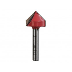 Router Bit TCT V-Groove 13.0mm x 19.1mm 1/4in Shank