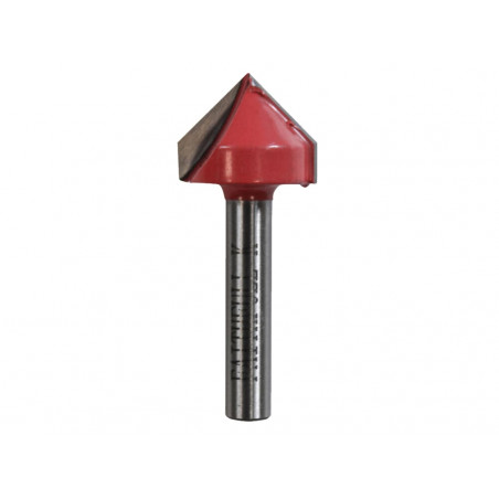 Router Bit TCT V-Groove 13.0mm x 19.1mm 1/4in Shank