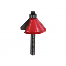 Router Bit TCT 45° Chamfer 1/4in Shank