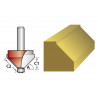 Router Bit TCT 45° Chamfer 1/4in Shank