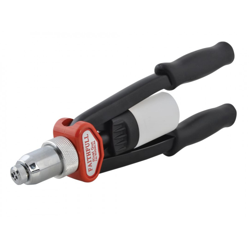 Heavy-Duty Dial Head Hand Riveter Short Arm Heavy-Duty Dial Head Hand Riveter Short Arm