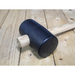 FSC Black Rubber Mallet 28oz