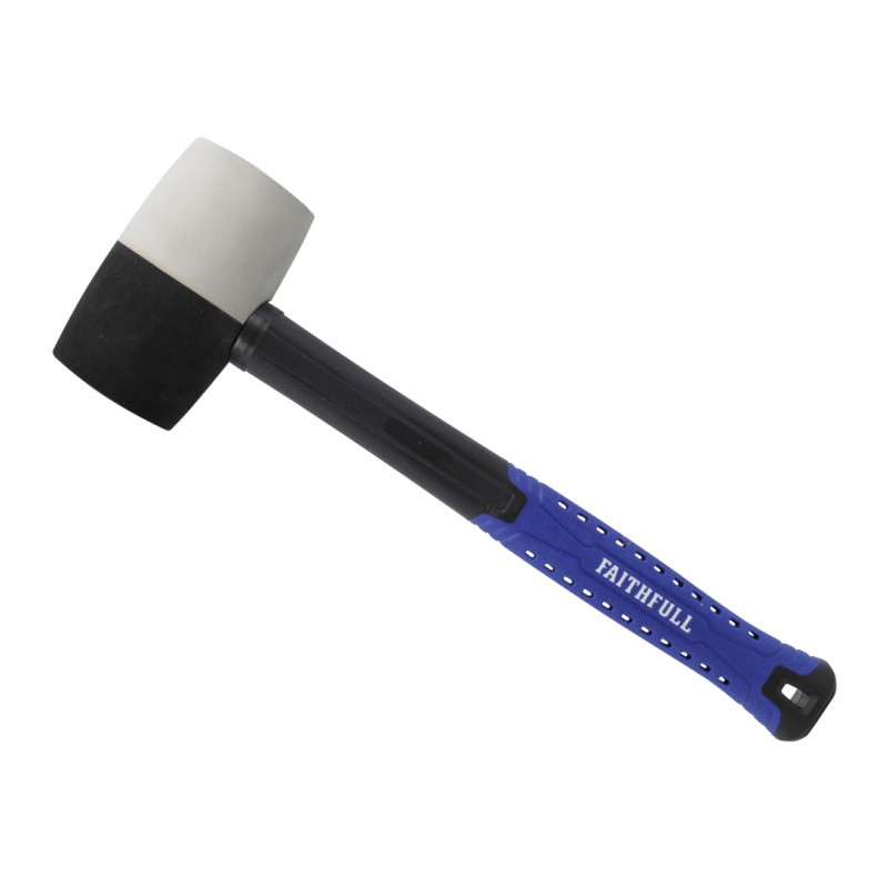 Black & White Fibreglass Mallet 24oz Black & White Fibreglass Mallet 24oz