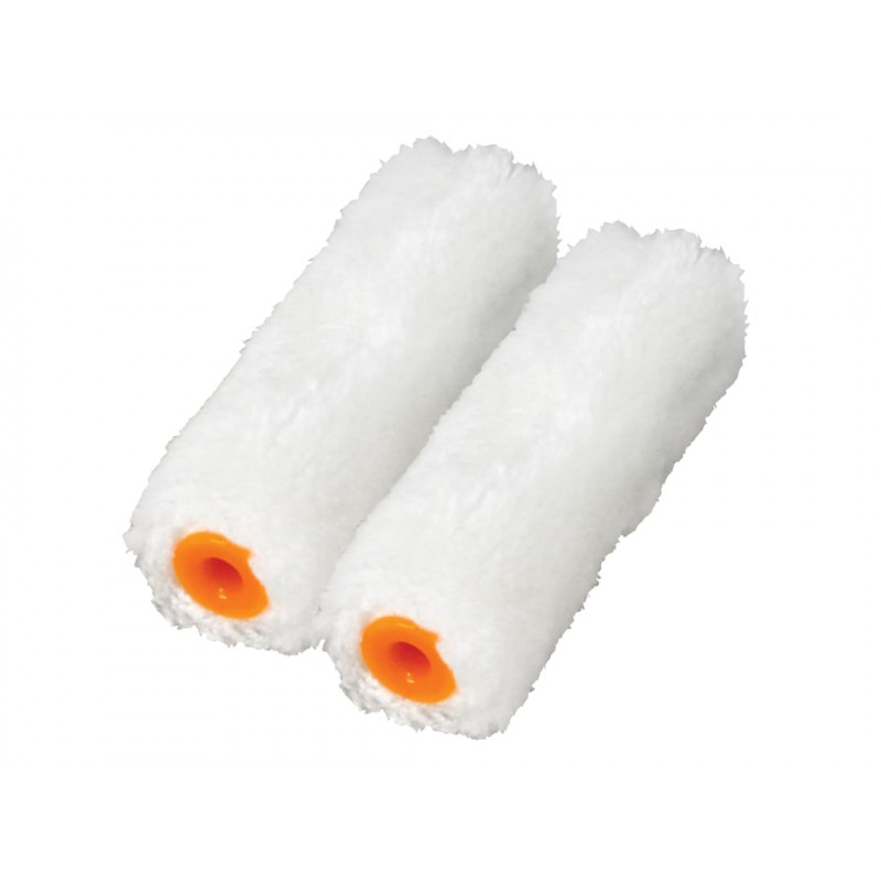 Medium Pile Mini Roller Refills 100mm (4in) Pack of 2 Medium Pile Mini Roller Refills 100mm (4in) Pack of 2