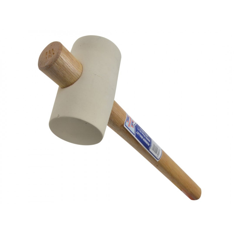 Rubber Mallet - White 567g (20oz) Rubber Mallet - White 567g (20oz)