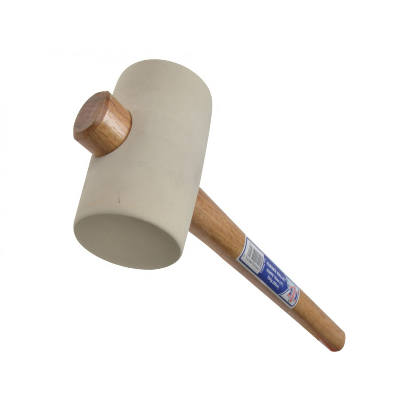 Rubber Mallet - White 794g (28oz) Rubber Mallet - White 794g (28oz)