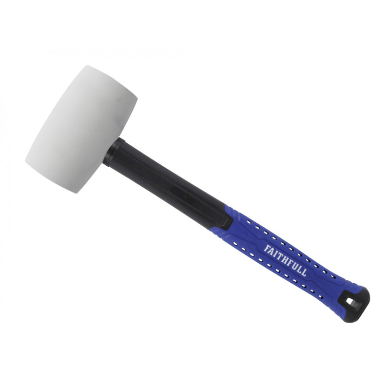 White Fibreglass Mallet 24oz White Fibreglass Mallet 24oz