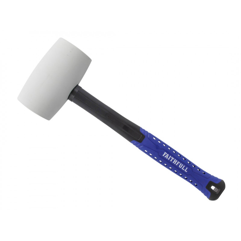 White Fibreglass Mallet 32oz White Fibreglass Mallet 32oz