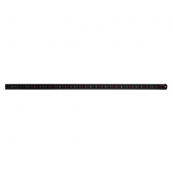Matt Black Stainless Steel Measuring Rule 1000mm