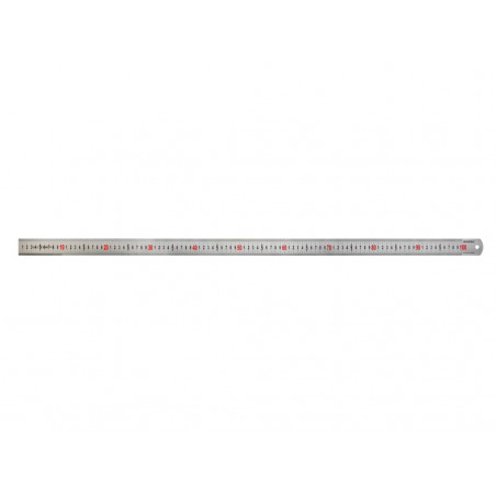 Matt Silver Measuring Rule 1000mm