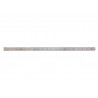 Matt Silver Measuring Rule 1000mm